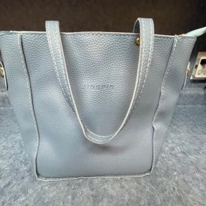 NEW Pale Blue Purse & Accessories
